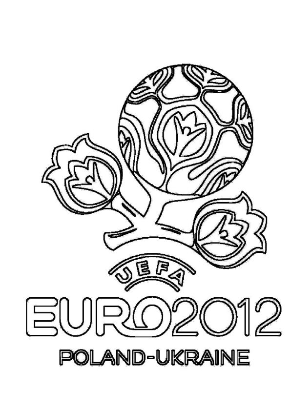 Print Euro 2012 kleurplaat